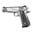 1911 GOV'T Magrip kit - copri-molla arcuato zigrinato - G10 nero/grigio