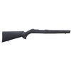 RUGER 10/22 calcio rivestito in gomma .920 Bull in fibra di vetro nero