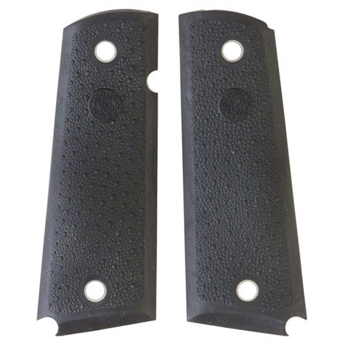 Le impugnature HOGUE per 1911 Auto offrono comfort e controllo del rinculo, grazie a materiali in gomma e legno di alta qualità con finitura non scivolosa.