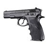 Le impugnature HOGUE per pistole semi-automatiche offrono comfort e controllo, assorbendo il rinculo e migliorando la presa grazie ai modelli con scanalature.