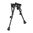 Bipiede autolivellante a base solida 69" nero
