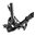 Bipiede autolivellante a base solida 69" nero