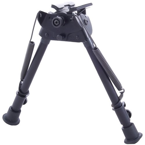 Il S-L BIPOD SLING SWIVEL MOUNT 9-13" BLACK di HARRIS offre stabilità, regolazione rapida delle gambe e compatibilità con fucili a otturatore per un'accuratezza ottimale.