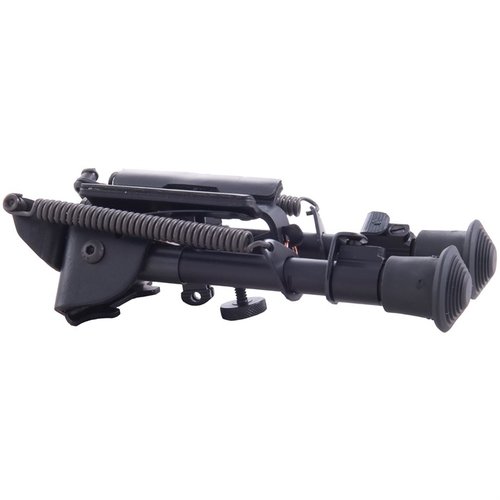 Il S-BRM BIPOD SLING SWIVEL MOUNT offre stabilità e precisione, con gambe telescopiche regolabili e design robusto in alluminio e acciaio ad alta carbonio.