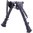 1A2-BRM Supporto per sling swivel per bipiede 6-9" nero