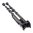 HARRIS 1A2-25C attacco girevole per cinghia per bipiede 13-27" nero