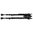 S-25C BIPOD ATTACCO GIREVOLE PER SLING 1327" NERO