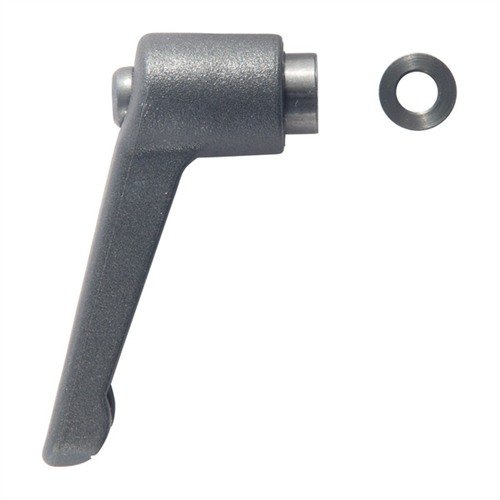 Il SWIVEL LOCKING S-LEVER per bipodi Harris offre un'installazione semplice, un'azione rapida di bloccaggio e rilascio, e una leva leggera in nylon rinforzato.
