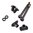 TAPS SYNC SURFIRE/DBAL LASER Interruttore a pressione 9" nero