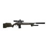 L'Hunter American Stock di Magpul offre un'ergonomia migliorata, lunghezza di tiro regolabile, compatibilità M-LOK e un sistema di caricamento STANAG per un'esperienza di tiro ottimale.