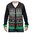 Maglione natalizio ugly motivo Krampus 2X-LARGE