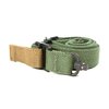 La Vickers Push Button Sling offre una regolazione rapida, materiali di alta qualità e attacchi a pulsante per un trasporto sicuro e una transizione veloce in posizione di combattimento.