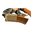 Porta caricatore singolo M4 montaggio MOLLE Coyote Brown
