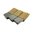 Porta-caricatori triplo M4 montaggio MOLLE Coyote Brown