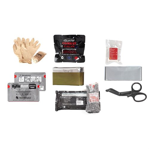 Il Trauma Kit Now! offre forniture compatte e altamente efficaci per il trattamento delle ferite traumatiche, ideale per primi soccorritori e situazioni critiche.