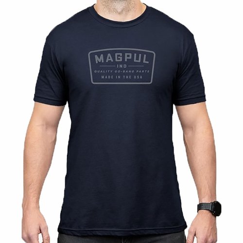 Scopri la t-shirt in cotone 100% di Magpul, leggera e resistente, con design classico, etichetta interna senza tag e cuciture doppie per una durata superiore.