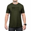T-shirt standard in cotone Olive Drab, taglia M