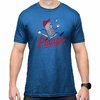 T-shirt Bases Loaded Blend Royal Heather - Taglia L