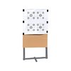 Supporto metallico per bersaglio 24" con kit, grigio