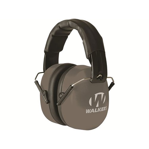 Le EXT RANGE SHOOTING FOLDING MUFFS offrono comfort e protezione acustica con riduzione del rumore di 30 dB, design leggero e padiglioni rivestiti in PVC.