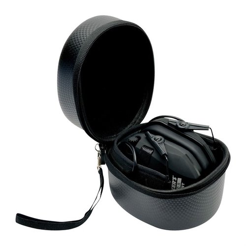 Proteggi il tuo muff Razor con la custodia Walker's Game Ear GWP-REMSC: materiale EVA duro, resistente agli urti, all'acqua e alla polvere, con comoda maniglia.