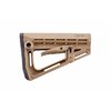 Il buttstock WILSON COMBAT AR-15 è leggero, robusto e regolabile, realizzato in polimero rinforzato, con design slim e attacchi QD per slinga.