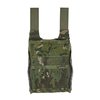 La LV-119 OVERT Rear Plate Bag offre integrazione per Recovery Handle, supporto per cavi di comunicazione e un sistema di attacco cummerbund innovativo.