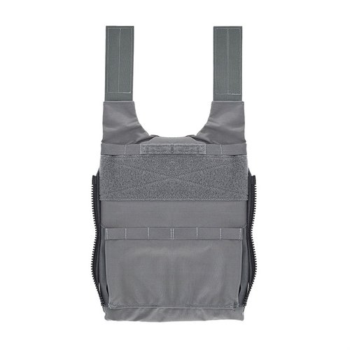 Il LV-119 OVERT Rear Plate Bag offre integrazione per Recovery Handle, supporto per cavi di comunicazione e compatibilità con vari accessori per un uso versatile.
