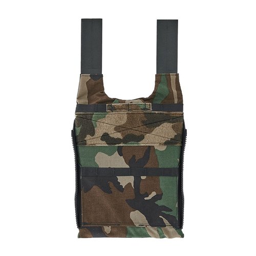 Il LV-119 OVERT Rear Plate Bag offre integrazione per Recovery Handle, supporto per cavi di comunicazione e compatibilità con vari accessori per un utilizzo versatile.