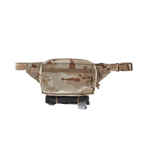 La Fanny SACK POUCH MK3 offre accesso rapido a equipaggiamenti critici, design versatile, tasca frontale, e anelli elastici per tourniquet, perfetta per ogni missione.