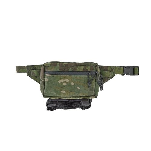 Il Fanny SACK POUCH MK3 offre accesso rapido a equipaggiamenti critici, design versatile con tasche e anelli elastici, perfetto per ogni missione.
