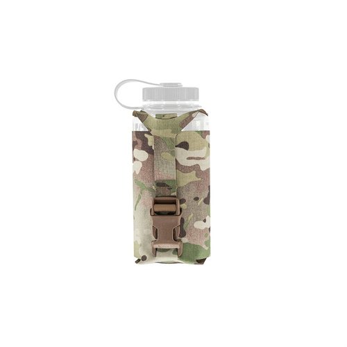 La borsa per bottiglia d'acqua Nalgene® di Spiritus Systems è leggera, sicura e progettata per il montaggio MOLLE, con un sistema di fissaggio pratico e funzionale.