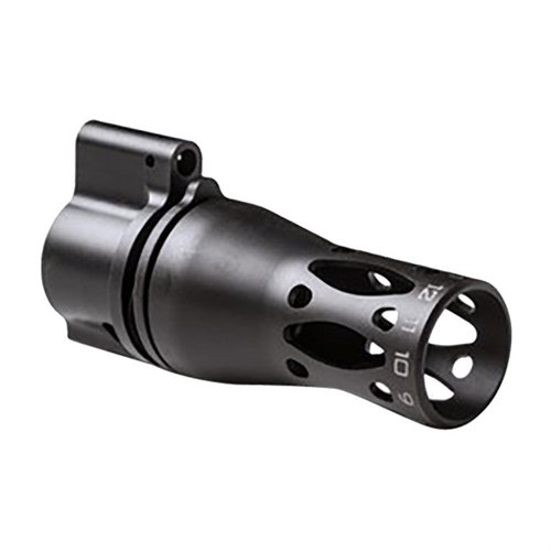Il RIFLESPEED Gas Control offre un sistema di regolazione semplice e preciso per il flusso di gas, migliorando affidabilità, precisione e riducendo il rinculo.