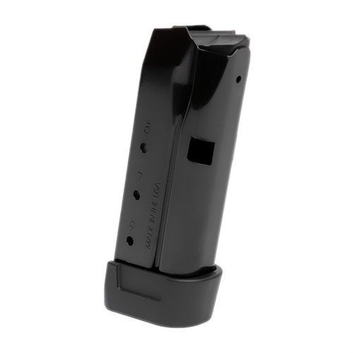 Il caricatore Z9 per Glock® 43 offre 9 colpi, è in acciaio e ha la stessa lunghezza del caricatore OEM con estensione per il mignolo, ma con 3 colpi in più.