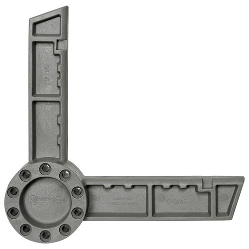 Il PISTOL CALIBER CARBINE FOR GLOCK® RECEIVER BLOCK è realizzato in polimero ad alta resistenza, si adatta a Glock® e PCC, bloccando saldamente l'arma per la manutenzione.