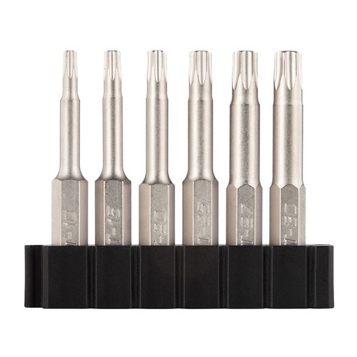 Espandi la tua selezione di bit con il set di bit da 2" di FIX IT STICKS, completo di bit esagonali, Torx e Philips, tutti in un pratico supporto in polimero.
