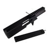 Ricevitore di ricambio per Ruger® 10/22®, realizzato in alluminio CNC anodizzato nero, con componenti in acciaio inox, per una facile manutenzione senza rimuovere il grilletto.