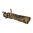 Copertura per silenziatore con U-RAC 7"×2" Coyote Tan con viteria tan