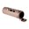 Copertura per silenziatore con U-RAC 7"×2" Coyote Tan con viteria tan