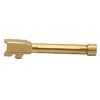 Il THREADED BARREL per GLOCK® 48 offre un design drop-in facile, precisione migliorata, compatibilità con tutti i tipi di munizioni e finiture speciali.
