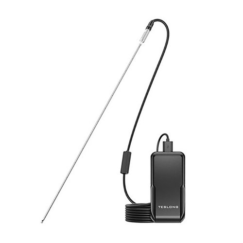 Il WI-FI Rigid Rifle Borescope da 26" di TESLONG offre un'ottima risoluzione 1280x720, connessione WI-FI per IOS e Android e illuminazione a LED per ispezioni dettagliate.