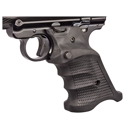 I VOLTHANE TARGET GRIPS per Ruger MK IV offrono un design unico, checkering antiscivolo e miglior controllo, resistendo a umidità e prodotti chimici.