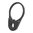Piastra terminale adattatore per cinghia, pesante, 1 socket, finitura fosfato nera