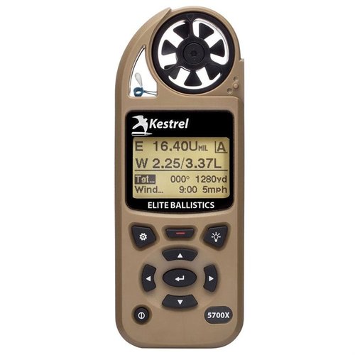 KESTREL 5700X offre soluzioni balistiche rapide e precise, misura condizioni ambientali e si integra con app per un'esperienza di tiro senza pari.