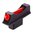 Mira anteriore antinceppo in fibra ottica rossa per Colt Python/Anaconda