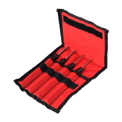 Set di punte in acciaio per AK-47 con tecnologia Hammerless impact, ideale per la manutenzione dei tuoi AK-47 e pin in acciaio, in una pratica custodia!