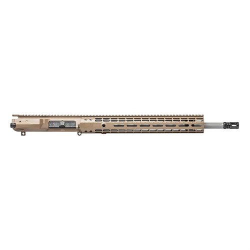 L'upper receiver M5E1 .308 assemblato offre un design migliorato con handguard Gen 2, slitte M-LOK e canna fluted da 18" in acciaio inossidabile.