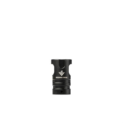 Il VG6 GAMMA 9mm riduce il rinculo e il movimento della volata, garantendo colpi rapidi e controllati grazie al design ottimizzato per il 9mm.