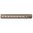 GEN-2 ENHANCED 16.6" M-LOK guardamano a flottante per AR-15 FDE