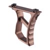 Il SFG M-LOK Skeleton Forward Grip di JMAC CUSTOMS è leggero, reversibile, compatibile M-Lok e realizzato in alluminio 7075 T6 anodizzato, ideale come grip o handstop.